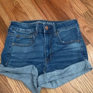 American eagle denim shorts